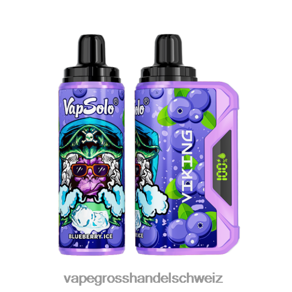 Vape Großhandel Elfbar - Vapsolo VIKING Einweg-Vapor Blaubeere HTX6V4130