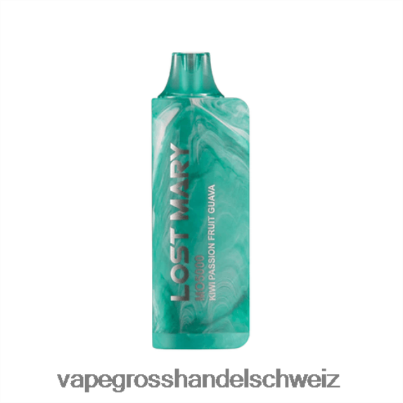 Vape Großhandel Elfbar 666R84524 Kiwi, Passionsfrucht, Guave LOST MARY MO5000