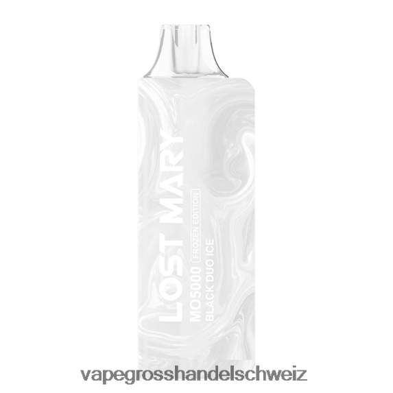 Vape Großhandel Preise 666R84542 schwarzes Duo-Eis LOST MARY MO5000 Frozen-Ausgabe