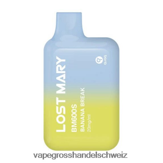 Elektronische Zigarette Kaufen 666R84417 Bananenpause LOST MARY BM600S