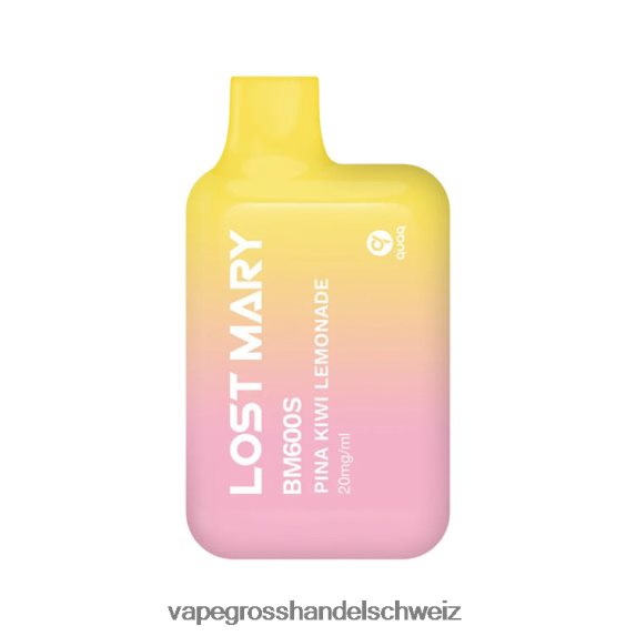 Vape Großhandel Elfbar 666R84414 Pina-Kiwi-Limonade LOST MARY BM600S