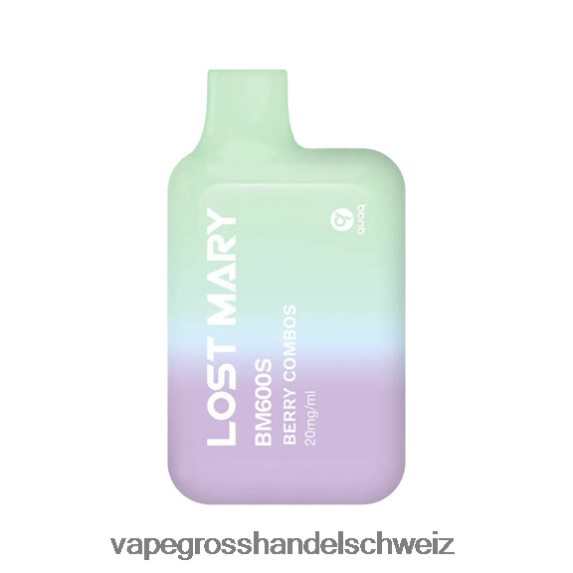 Vape Großhandel Preise 666R84412 Beerenkombinationen LOST MARY BM600S