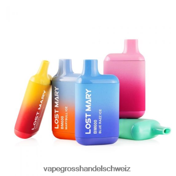 Elektronische Zigarette Iqos 666R84110 Blaubeereis LOST MARY BM600