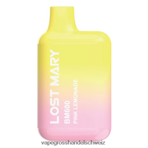 Elektronische Zigarette Iqos 666R84370 pinke Limonade LOST MARY BM600