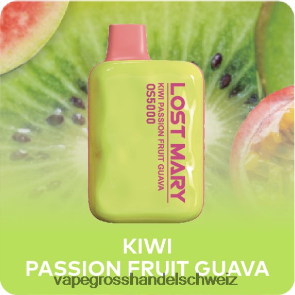 Kiwi, Passionsfrucht, Guave