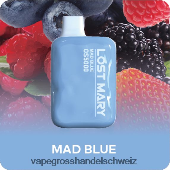 verrücktes blau