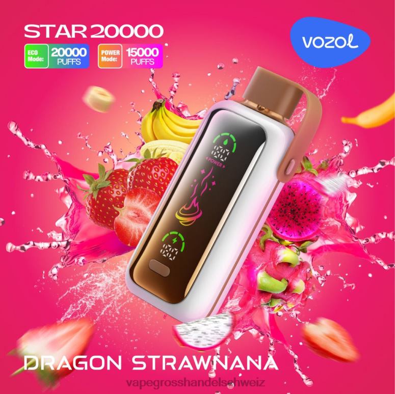 VOZOL STAR 20000 Drache Strawnana 328N28 | Elektronische Zigarette Ohne Nikotin