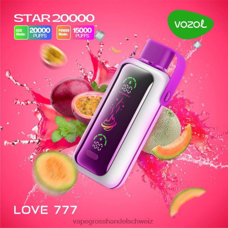 VOZOL STAR 20000 Liebe 777 328N212 | Vape Großhandel Preise