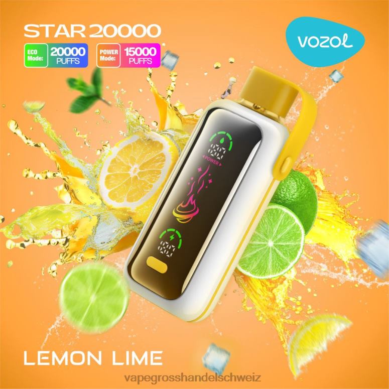 VOZOL STAR 20000 Zitronenlimette 328N211 | Vape Großhandel