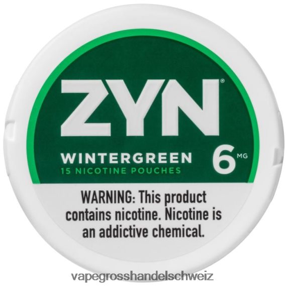 Vape Großhandel Elfbar 666R8414 wintergrün ZYN Nikotinbeutel 6 mg