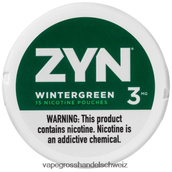 Vape Großhandel Elfbar 666R8424 wintergrün ZYN Nikotinbeutel 3 mg