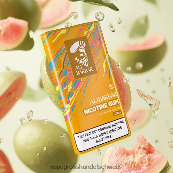 Vape Großhandel - Alibarbar Nikotinkaugummi Guave HTX6V482