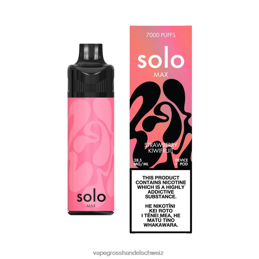 Vape Großhandel - Solo MAX Pod-Kit Erdbeer-Kiwis R8BVXD71
