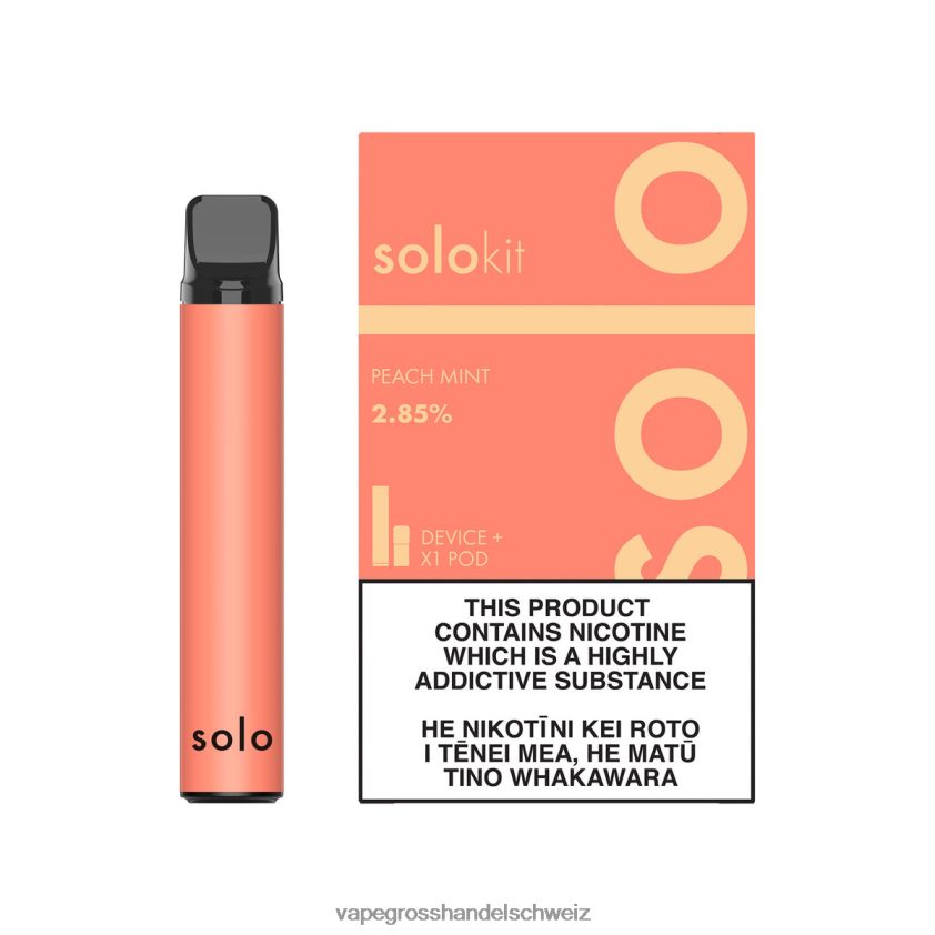 Vape Großhandel Elfbar - Solo Pod-Kit Pfirsichminze R8BVXD44