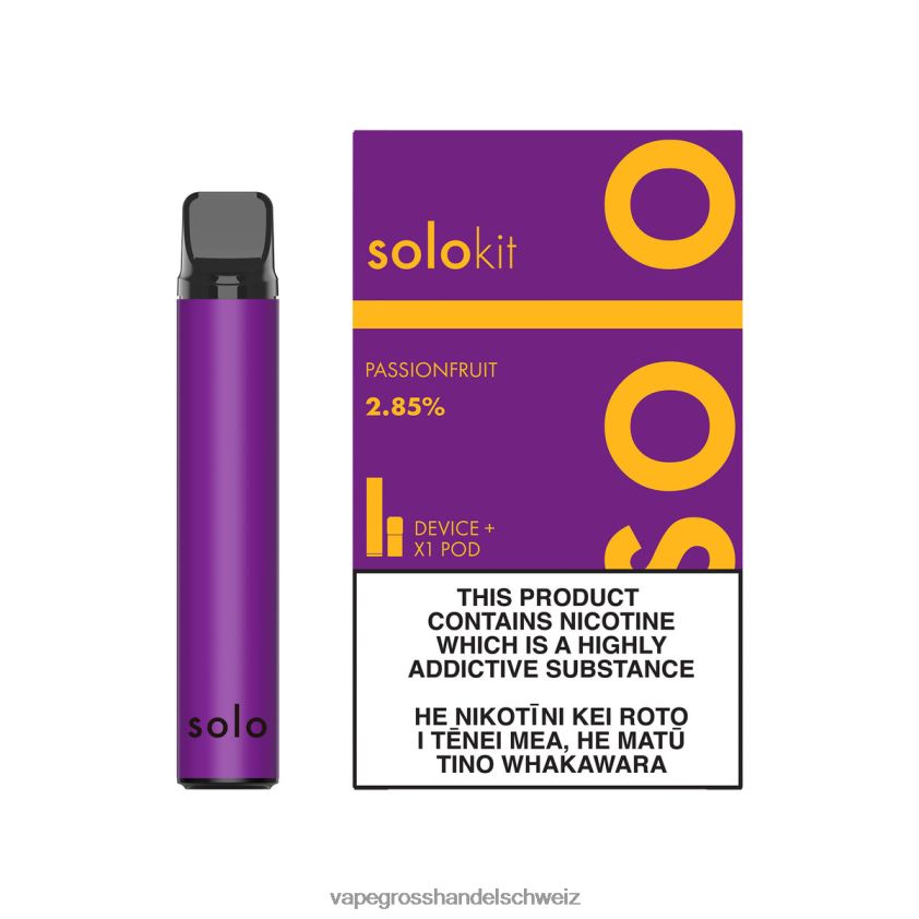 Vape Großhandel Preise - Solo Pod-Kit Passionsfrucht R8BVXD42