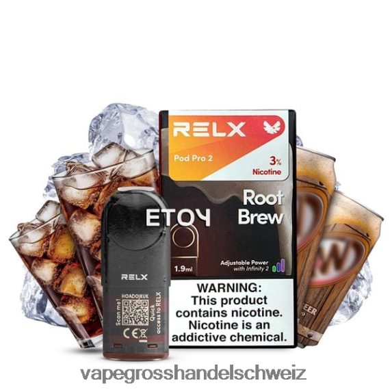 Dampfen Schweiz 666R84256 Wurzelgebräu RELX Pod Pro 2